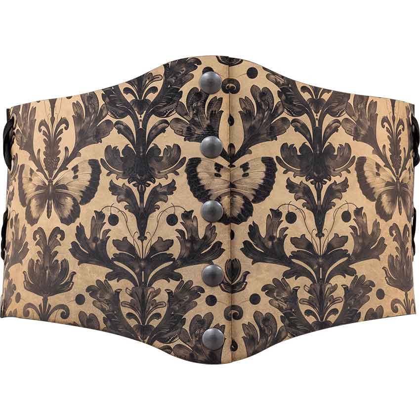 Gothic Entomology Snap Front Waist Cincher