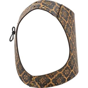 Medieval Quatrefoil Leather Jacket