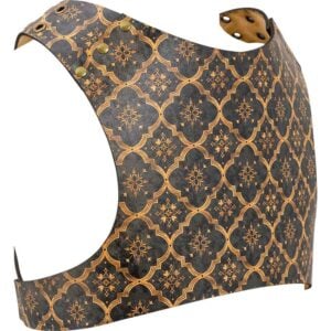 Medieval Quatrefoil Leather Jacket