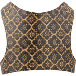 Medieval Quatrefoil Leather Jacket