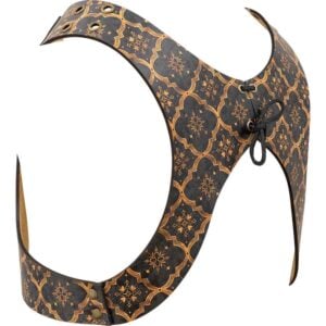 Medieval Quatrefoil Leather Jacket