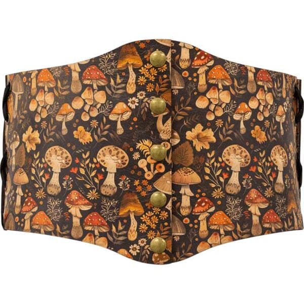 Wild Mushroom Snap Front Waist Cincher