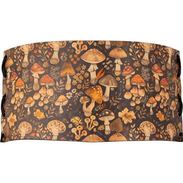 Wild Mushroom Snap Front Waist Cincher