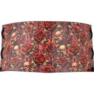 Gothic Rose Snap Front Waist Cincher