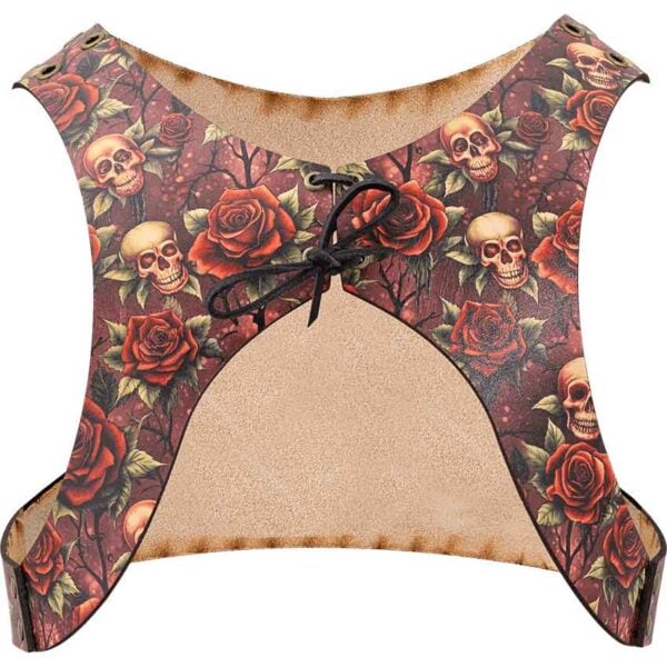 Gothic Rose Leather Jacket