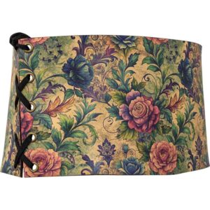 Fairy Garden Snap Front Waist Cincher