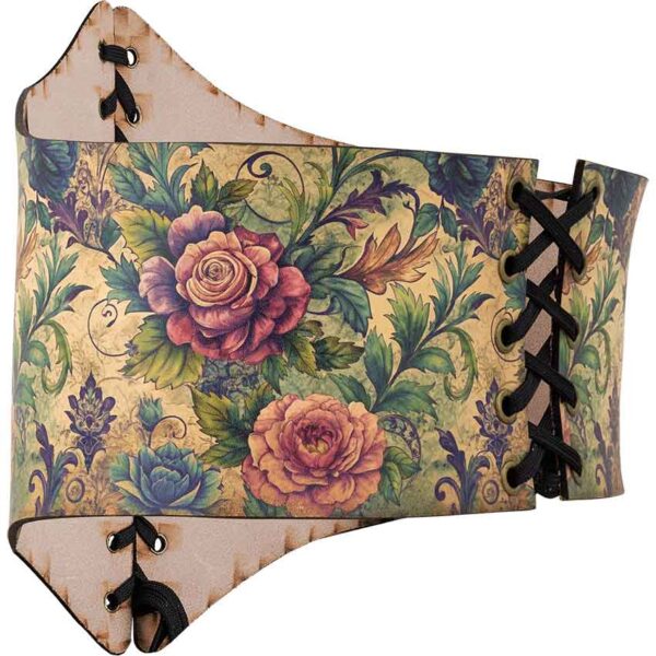 Fairy Garden Leather Waist Cincher