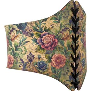 Fairy Garden Leather Waist Cincher