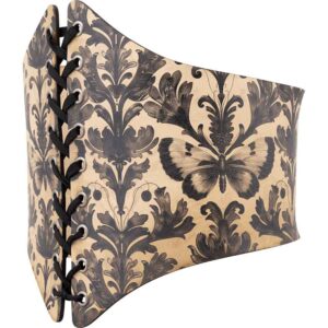Gothic Entomology Leather Waist Cincher