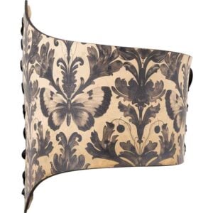 Gothic Entomology Leather Waist Cincher