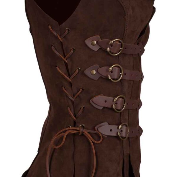 Brava Womens Leather Vest