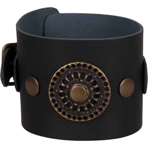Buscador Leather Wrist Cuff