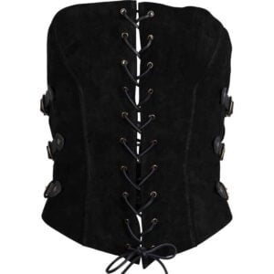 Evelina Suede Corset