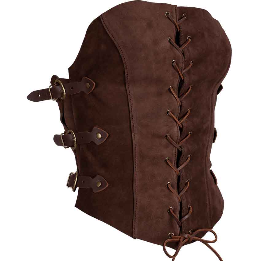 Evelina Suede Corset