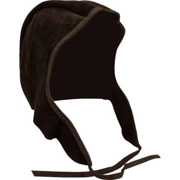 Explorador Medieval Leather Cap