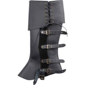 Valerio Leather Gaiters