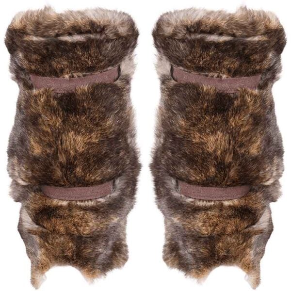 Arthur Padded Fur Bracers