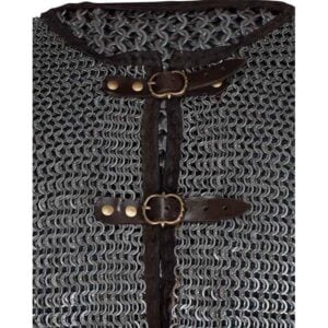 Berengar Riveted Oiled Chainmail Jacket