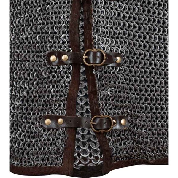 Berengar Riveted Oiled Chainmail Jacket
