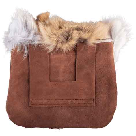 Canis Coyote Fur Belt Bag