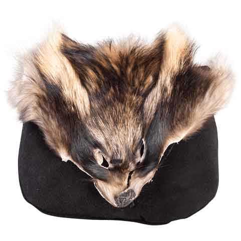 Canis Raccoon Fur Belt Bag
