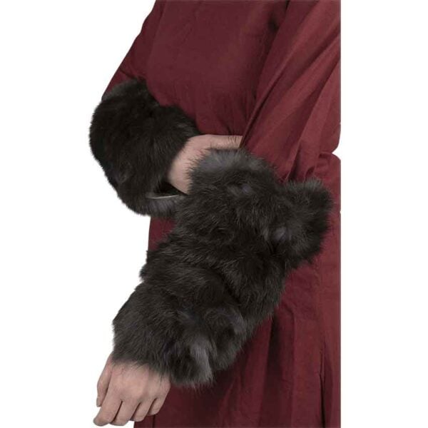 Rabbit Fur Arm Wraps