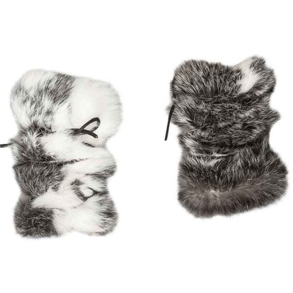 Rabbit Fur Arm Wraps