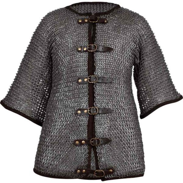 David Riveted Oiled Chainmail Jacket