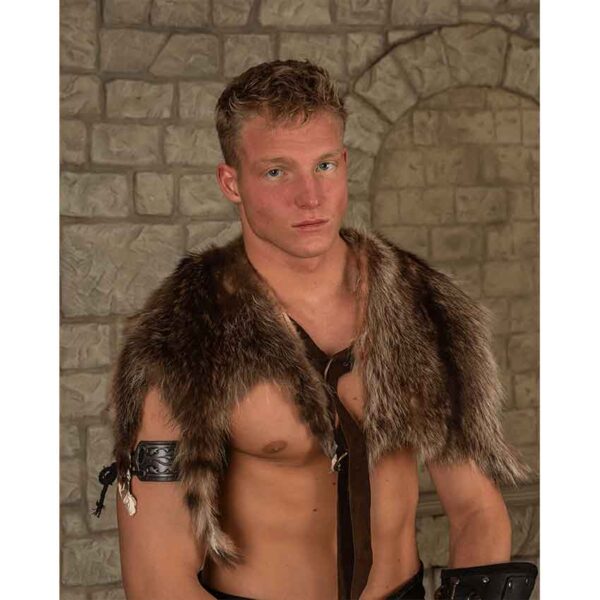 Elmar Raccoon Fur Mantle