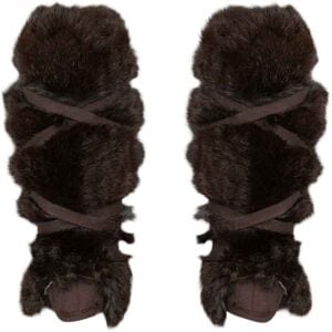 Farald Padded Fur Greaves