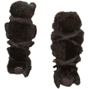 Farald Padded Fur Greaves