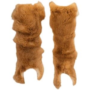 Rabbit Fur Leg Wraps