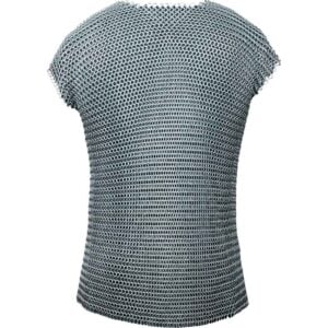Richard Sleeveless Steel Chainmail Shirt