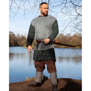 Richard Sleeveless Steel Chainmail Shirt