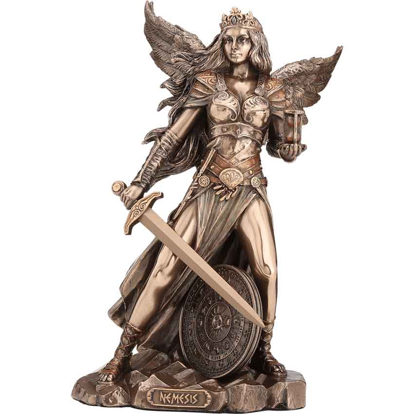 Bronze Vengeful Nemesis Statue
