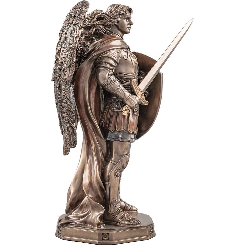 Bronze Archangel Saint Michael Statue