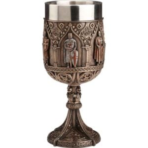 Medieval Templar Order Chalice