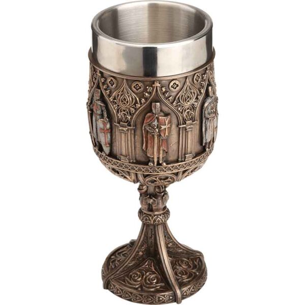 Medieval Templar Order Chalice