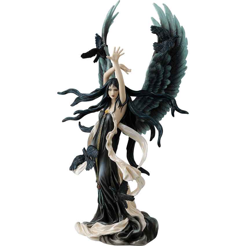 Faery of Ravens by Nene Thomas Statue