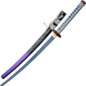 Royal Blue Samurai Katana