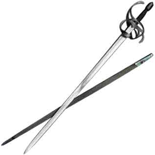 Blackened Swept Hilt Rapier
