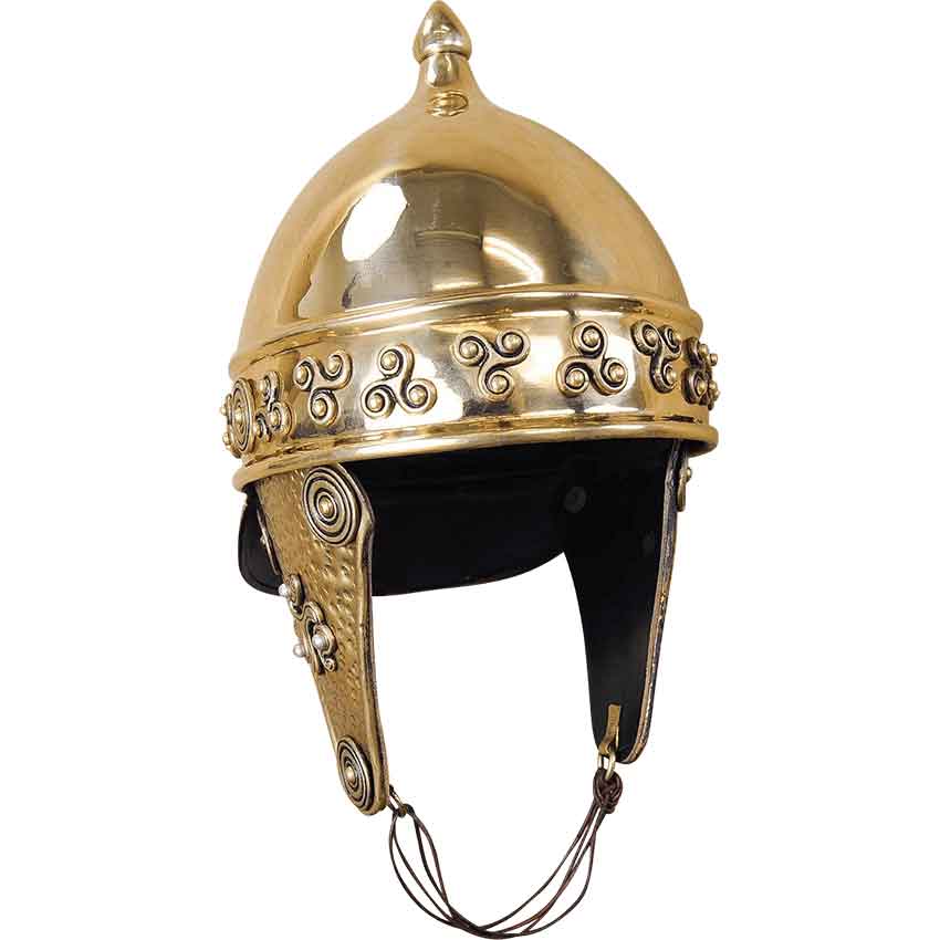 Brass Celtic Montefortino Helm