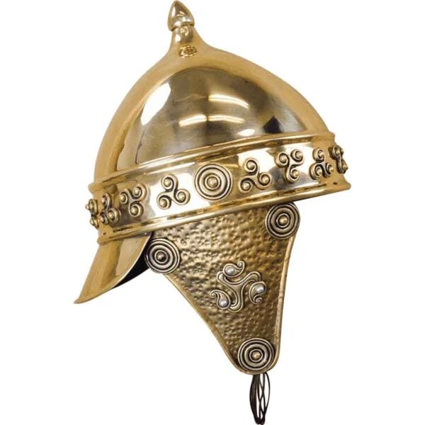 Brass Celtic Montefortino Helm