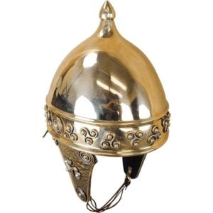 Brass Celtic Montefortino Helm