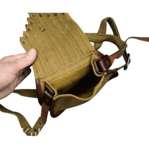 Adventurer Leather and Canvas Shoulder Pouch