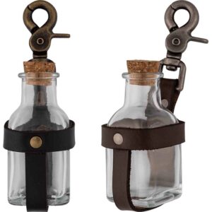 Square Potion Vial with Belt Clip