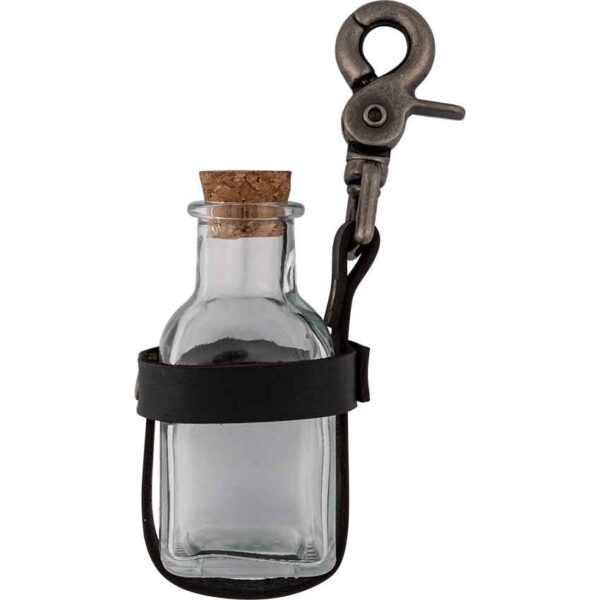 Square Potion Vial with Belt Clip