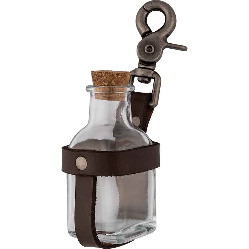 Square Potion Vial with Belt Clip