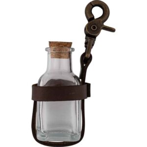 Square Potion Vial with Belt Clip