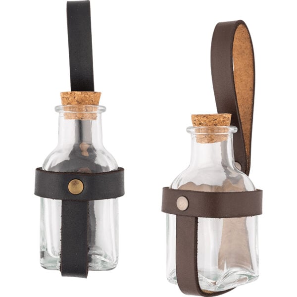 Square Potion Vial with Belt Loop